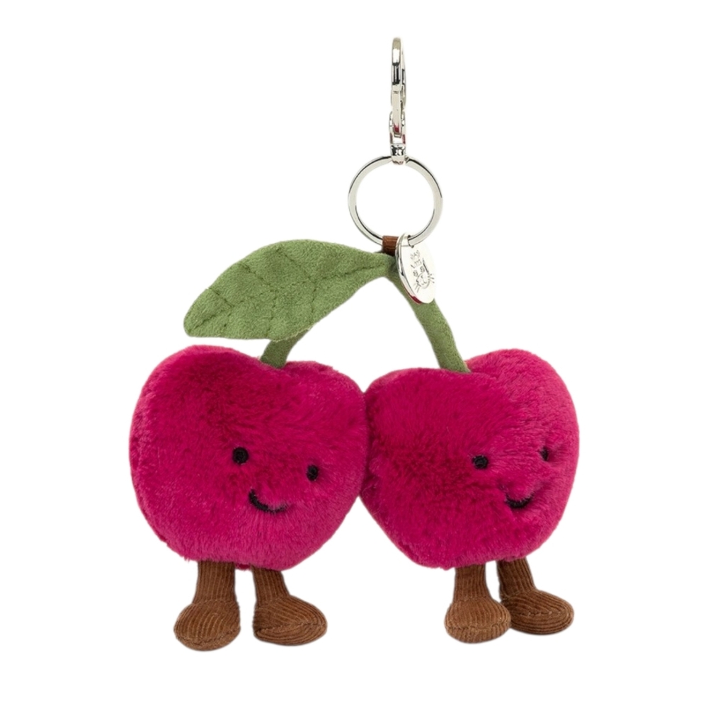*NWT* JELLYCAT Amuseable Cherries Bag Charm